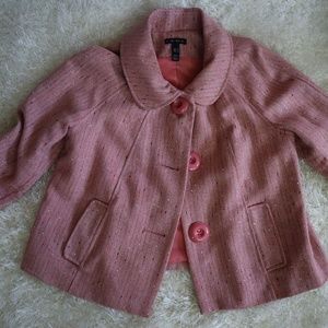 M Tweed Blazer Pink